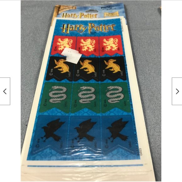 168 Stickers 16 sheets Harry Potter Hallmark Party Express Warner Scrapbooking - Picture 3 of 5